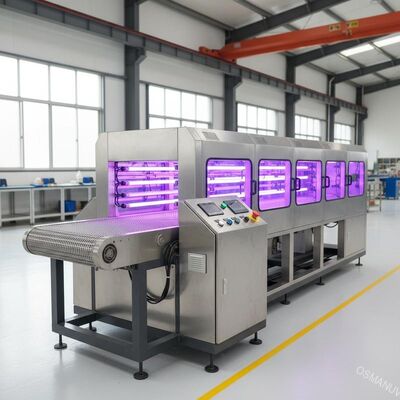 Máy chiếu tia UV dây đai 1 - 10m/phút