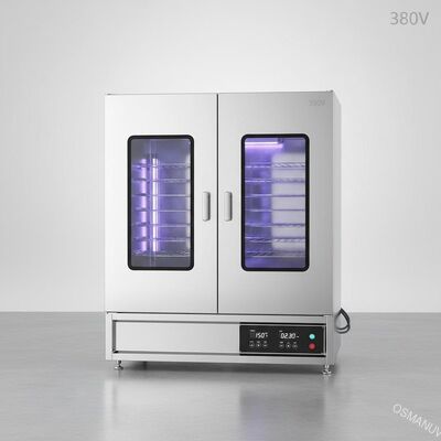 380V Hai cửa Lò sấy thổi nhiệt độ không đổi UV