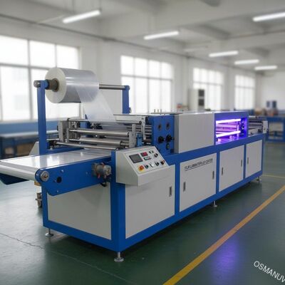 Máy cán màng 2m, thiết bị tráng phủ Uv trái sang phải