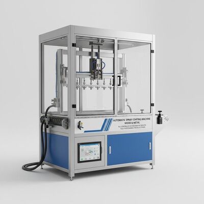 Automatic Spray Coating Machine for Wood & Metal – PLC-Controlled Reciprocating Sprayer, Fully Customizable Nozzle & Stroke