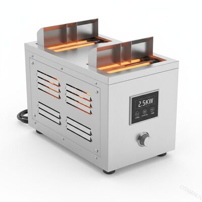 Thép không gỉ 2.5KW Máy sấy ốp hồng ngoại