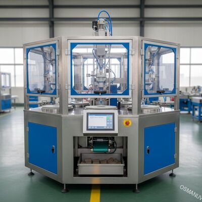 Máy tráng phủ ly tâm sáu trạm cho bao bì thực phẩm và bao bì công nghiệp từ bột giấy