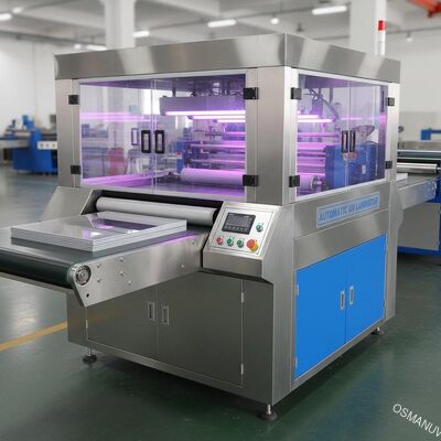 Máy sơn UV tự động cho đồ trang trí kính tấm acrylic