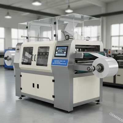 Hiệu suất cao không bị nếp nhăn dễ vận hành Máy làm mỏng phim tốc độ cao