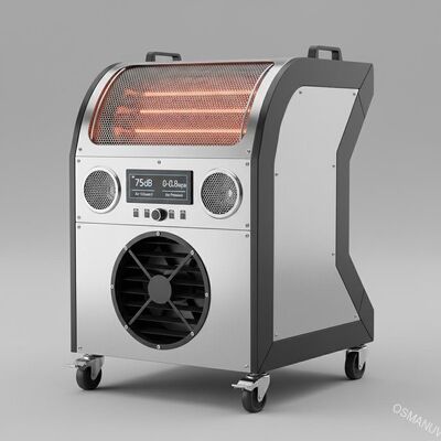 Máy sấy ốp hồng ngoại 75dB 0-9999m3/H Khối lượng không khí 0-0.8Mpa Áp suất không khí
