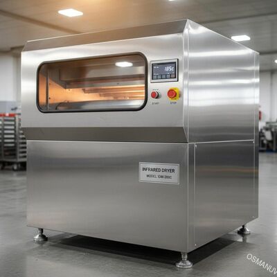 Máy sấy hồng ngoại với thép không gỉ xây dựng nhiệt độ không khí 0-200C