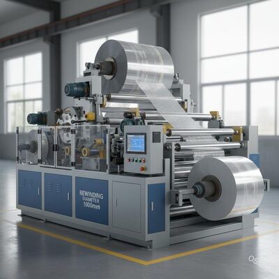Thiết bị pha trộn phim tiên tiến với đường kính quay quay tự động 1000mm