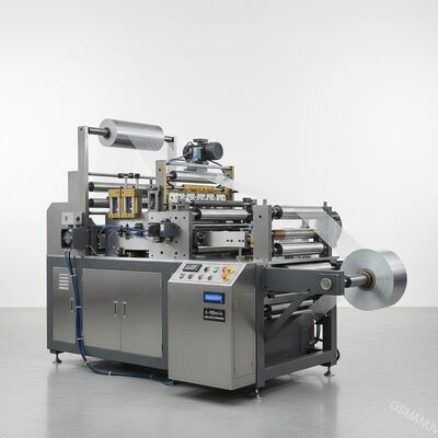 380V / 50HZ Voltage Film Lamination Machine với 0-100m/min High Speed Rewinding