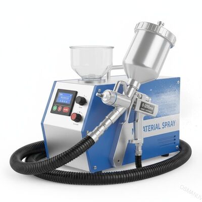 Máy sơn phun vật liệu cho sơn bột với khoảng cách phun 0-200mm