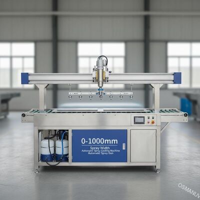 Máy phủ phun tự động với chiều rộng phun 0-1000mm cho phủ phun và súng phun tự động