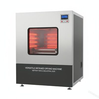 Máy sấy hồng ngoại linh hoạt với kích thước 600 * 600 * 750mm cho công nghiệp