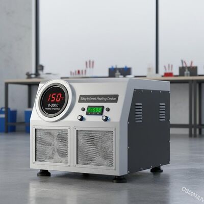 Thiết bị sưởi ấm hồng ngoại 50kg ở nhiệt độ sưởi ấm 0-200C