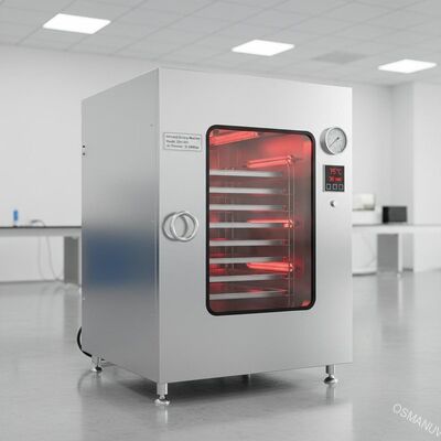Máy sấy dưới hồng ngoại 600 * 600 * 750mm với áp suất không khí 0-0.8Mpa để sấy đa năng