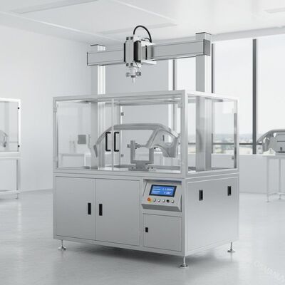 Máy phủ phun tự động với chiều cao phun 0-1000mm và góc phun 0-180°
