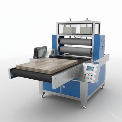 Cho các vật liệu PC khác nhau hoặc gạch sàn nhựa PVC hoặc kim loại vật liệu phẳng khác Máy sơn lăn kép