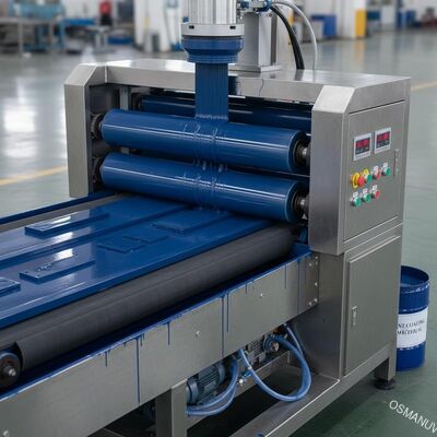 Thiết bị sơn vải conveyor nặng với vật liệu sơn