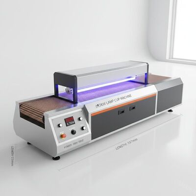 1387mm 9.7KW Máy chữa đèn tia UV Với điện áp 380V 50HZ