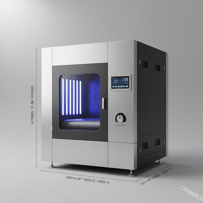 Máy chữa UV điều khiển PLC 0.2-50mm Độ dày chữa 500mm * 600mm * 1000mm Kích thước