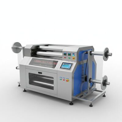 Máy làm mỏng phim sưởi điện rộng 1600mm với cuộn lại tự động