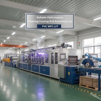 Hiệu suất đáng tin cậy kỹ thuật chính xác lớp phủ sàn và dây chuyền nướng cho PVC WPC LVT