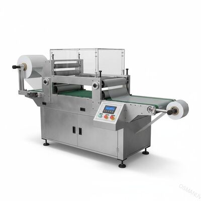 1-20m/min vận chuyển tốc độ phim máy mài 500mm chiều dài 0-1320mm chiều rộng làm việc cho Acrylic board