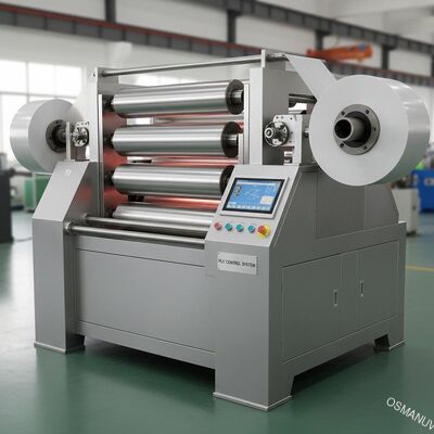 3000KG Máy sơn phim sưởi điện 25KW Hệ thống điều khiển PLC