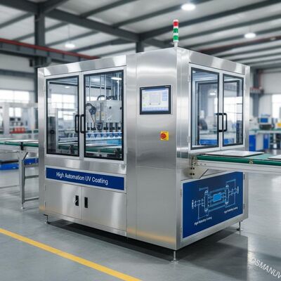 Máy sơn UV tự động cao với công nghệ sơn đáng tin cậy cao