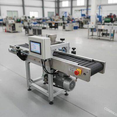 Máy dây chuyền vận chuyển chạy bằng động cơ servo với công suất điều khiển PLC 50kg/h