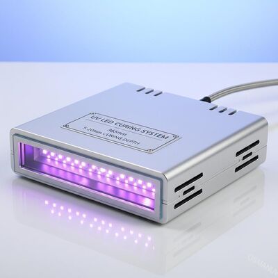 Máy làm cứng đèn LED nhựa nhôm UV cho độ sâu làm cứng 5-20mm Độ dài sóng 365nm