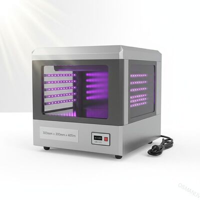 Máy làm cứng đèn LED cực tím chiều sâu 5mm 300mm * 300mm * 400mm Cho nguồn cung cấp điện AC220V