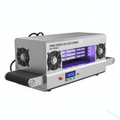 Máy làm cứng đèn LED cực tím với tốc độ cao 1-10m/min