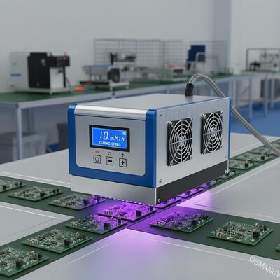 1-10m/min Tốc độ làm cứng Hệ thống làm cứng UV LED Không khí làm mát cho ngành công nghiệp điện tử