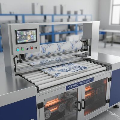 Máy chuyển nhiệt xoắn xơm xơm xơm gốm để in tùy chỉnh