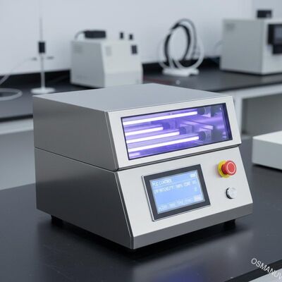 PLC điều khiển thép không gỉ Máy làm cứng tia cực tím với đèn tia cực tím 365nm cho nguồn điện AC220V 50HZ