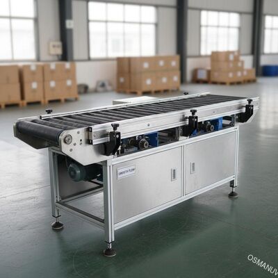Máy chuyển dây chuyền vận chuyển tự động 2m * 0.6m * 1.5m Kích thước cho hoạt động trơn tru