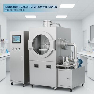 Máy sấy microwave chân không công nghiệp để xử lý chính xác
