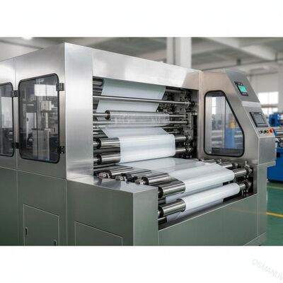 1800 * 1000 * 1200mm Máy sơn tốc độ cao đường kính cuộn 200-400mm Sơn hoàn hảo