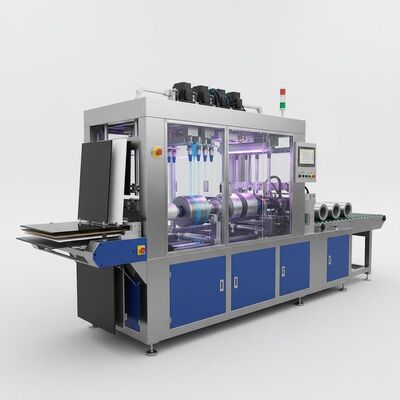 Máy sản xuất cuộn với thiết bị phủ cuộn cho tấm, thủy tinh, tấm, acrylic
