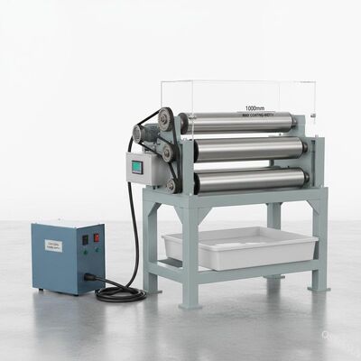 220V / 50Hz nguồn điện và 1000mm Max phủ bề rộng Máy phủ cuộn cho sơn