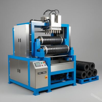 Máy sản xuất cuộn conveyor 220V/50Hz với độ dày lớp phủ tối đa 0,2-3mm