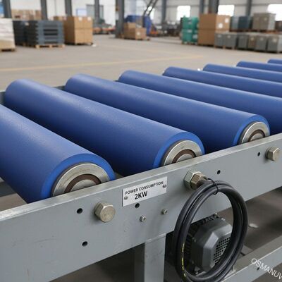 Các con lăn vận chuyển hạng nặng với tiêu thụ năng lượng 2KW và lớp phủ con lăn