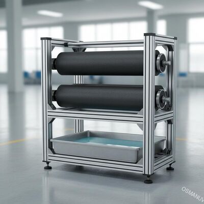 Chiều rộng lớp phủ tối đa 1000mm Thiết bị lớp phủ cuộn có đường kính cuộn 200-400mm