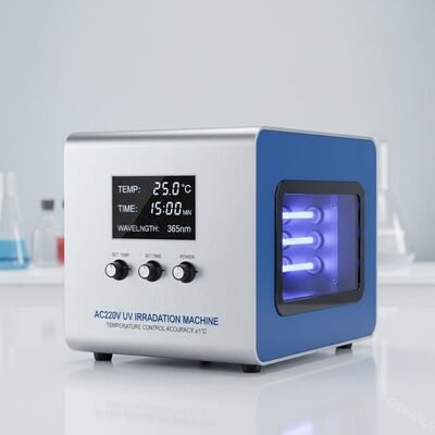 Máy chiếu tia cực tím AC220V với độ chính xác điều khiển nhiệt độ ± 1C và bước sóng 365nm