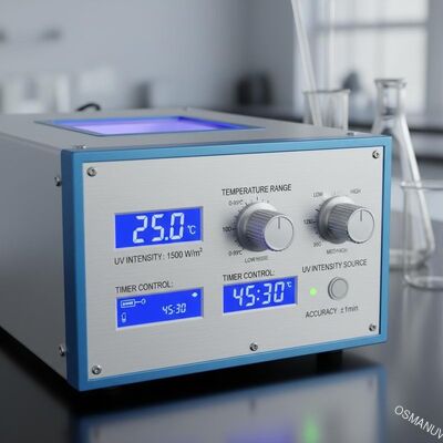 Phạm vi nhiệt độ 0-99C Nguồn cường độ tia cực tím với độ chính xác điều khiển đồng hồ ±1 phút