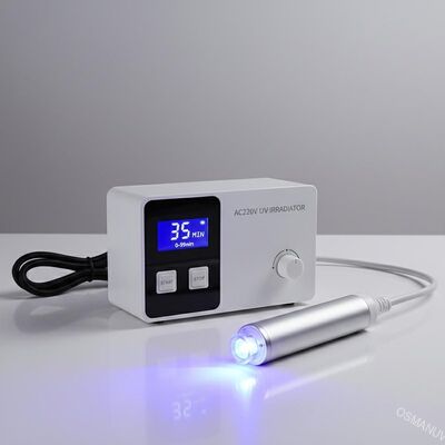 Nguồn cung cấp điện AC220V Máy chiếu sáng tia cực tím với thời gian chiếu sáng 0-99min