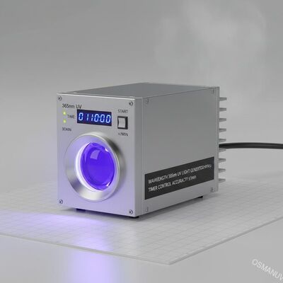 Động cơ phát ra ánh sáng tia cực tím dài sóng 365nm cho công nghiệp với độ chính xác điều khiển đồng hồ ±1min