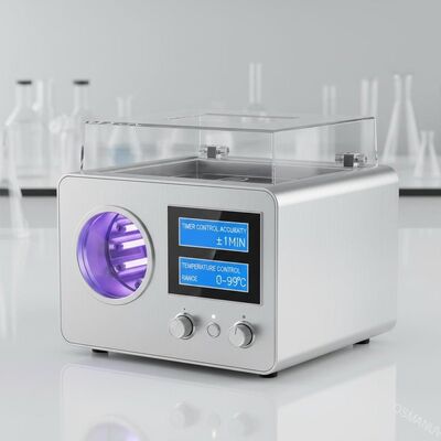 Độ chính xác điều khiển bộ đếm thời gian ±1 phút Máy chiếu xạ tia cực tím Phạm vi điều khiển nhiệt độ 0-99C