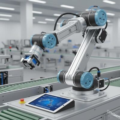 Máy điều khiển robot tùy chỉnh đa trục Các thông số kỹ thuật chi tiết cho dây chuyền sản xuất xử lý và lắp ráp tự động