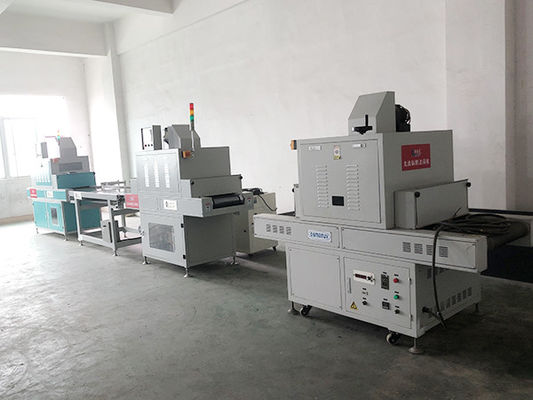 W300mm Máy chiếu xạ tia cực tím sóng ánh sáng / Máy đóng rắn UV 10m / phút