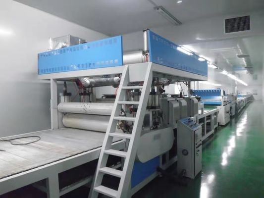 Máy ép truyền nhiệt quay chiều cao 3m / tối thiểu 850mm Cuộn để cuộn